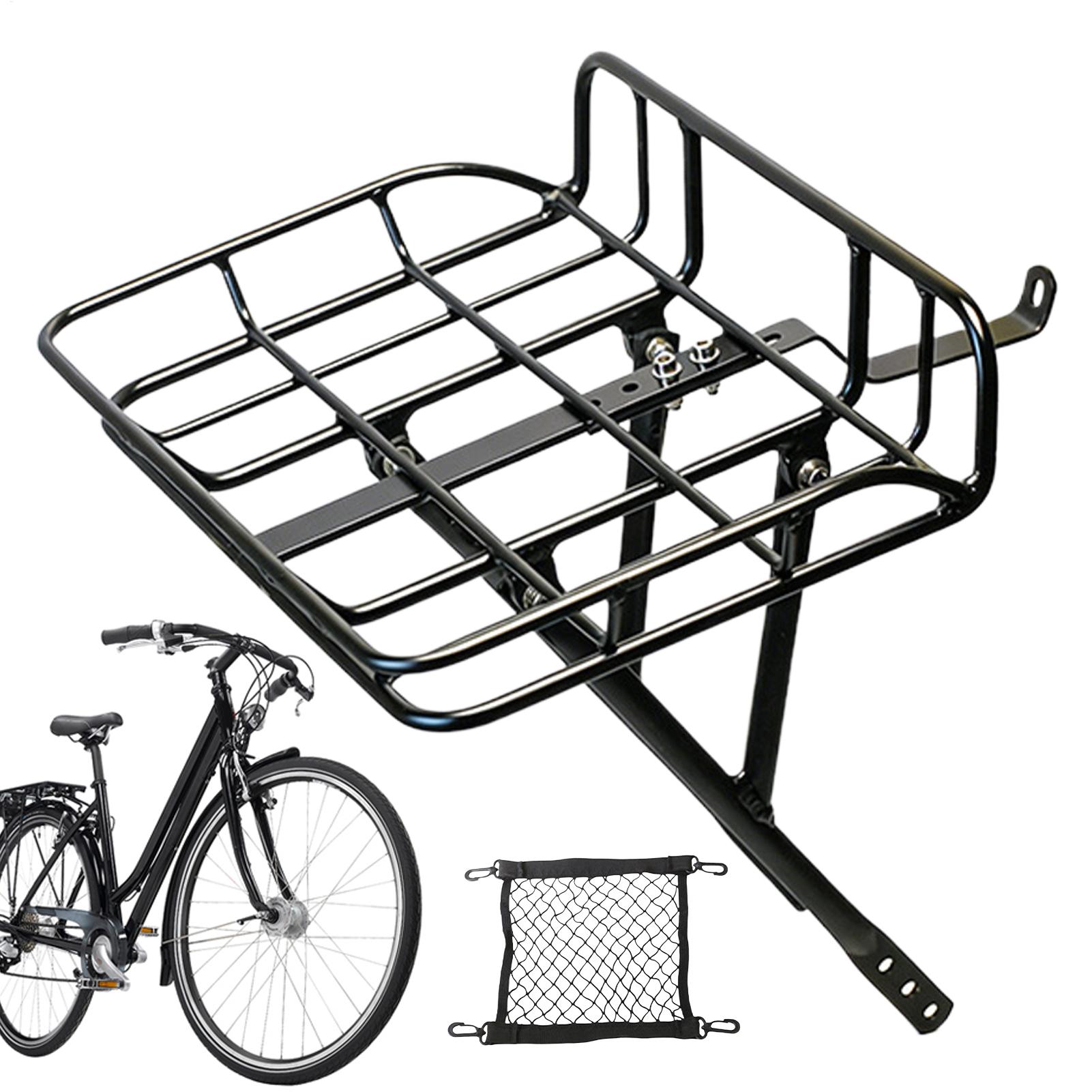 Cycling For Commute - Quick Release Front Bike Basket Large