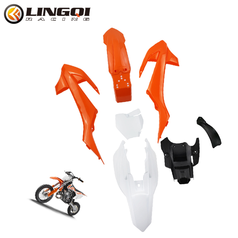 Fender Mudguard Set - LINGQI RACING KT50 Motorcycle Fairing Set