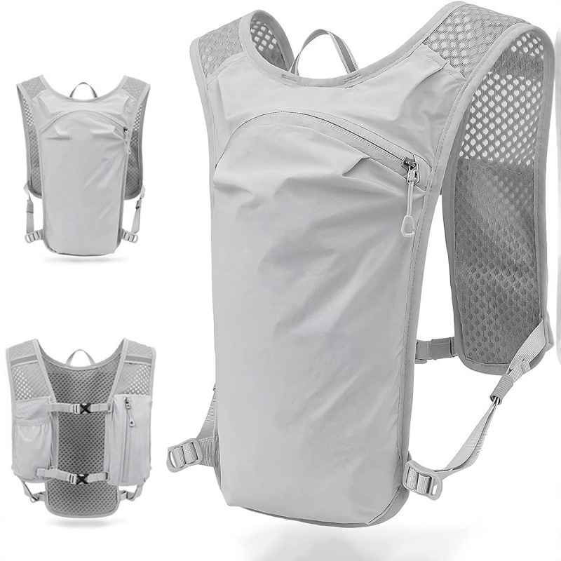 Reflective Vest Cycling - Ultra-Light Hydration Vest Backpack for Trail