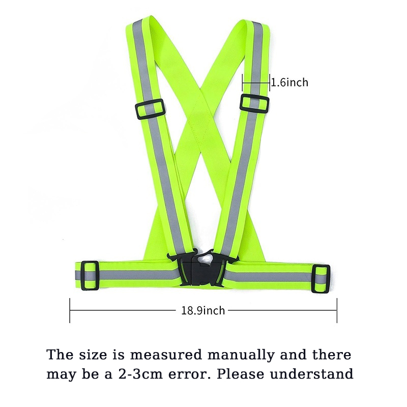 Reflective Safety Vest - High  - Reflective Vest Cycling 评论和价格