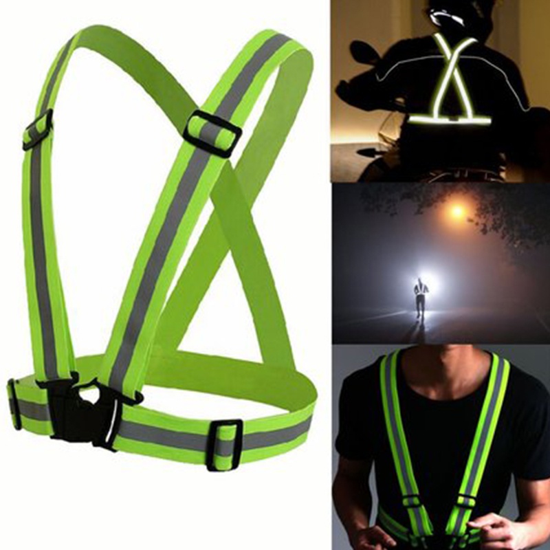 Reflective Safety Vest - High  - Reflective Vest Cycling 评论和价格