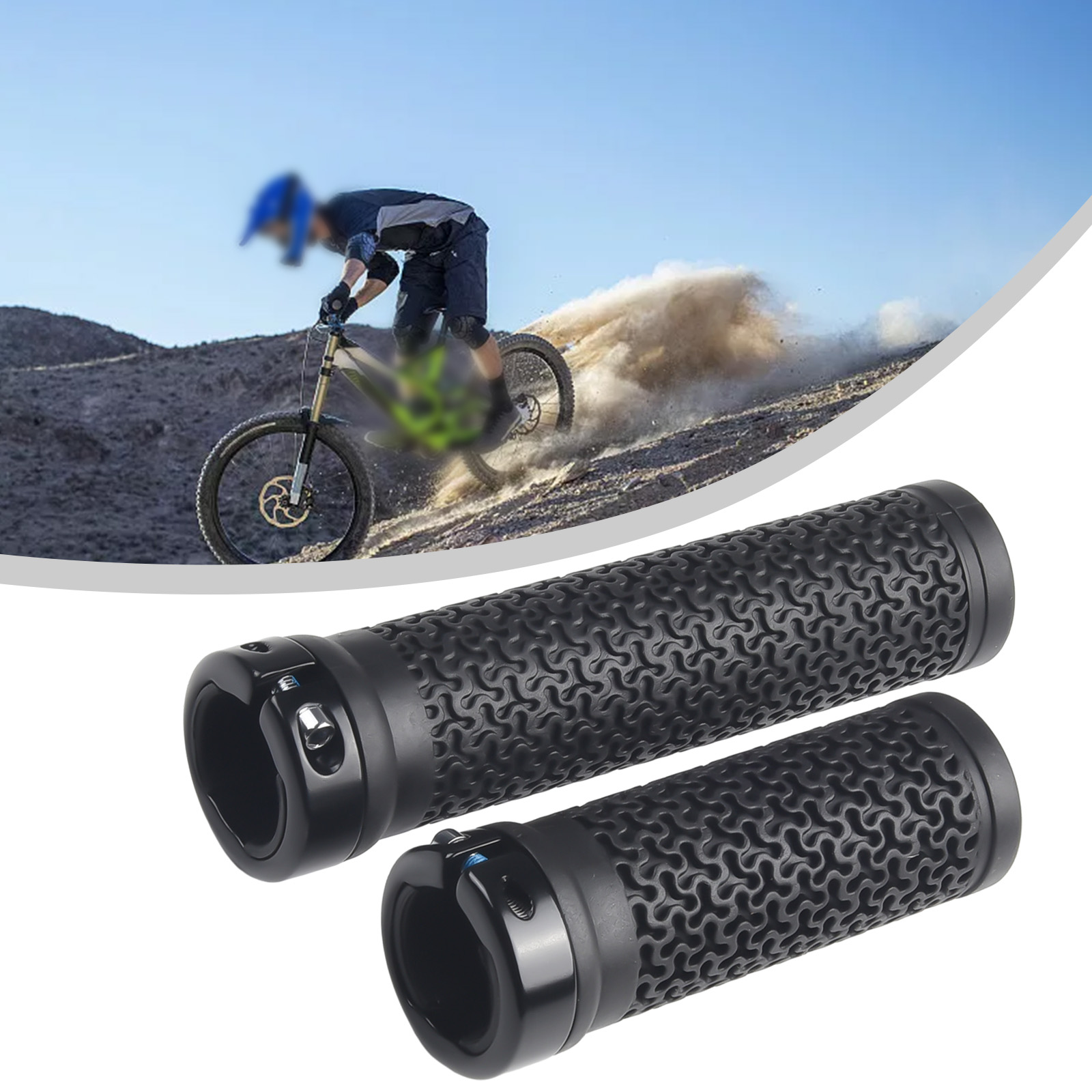 1 Pair Bicycle Handle Soft Rub - Commuter Bike Lock 评论和价格