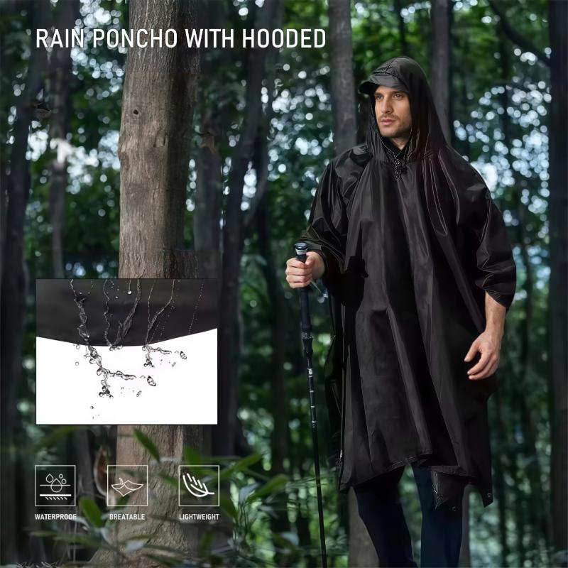1PC Rain Coat Travel Raincoat  - Cycling Rain Jacket Commute 评论和价格