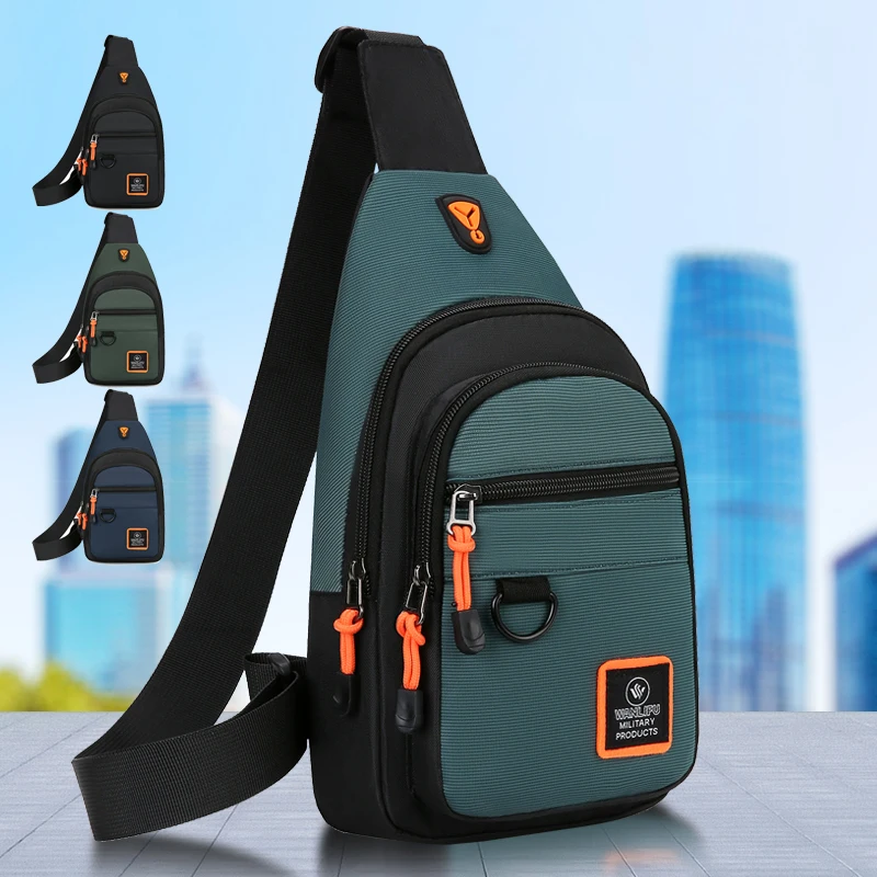 NEW Men's Chest Bag Men's Leis - Cycling Commute Bag 评论和价格