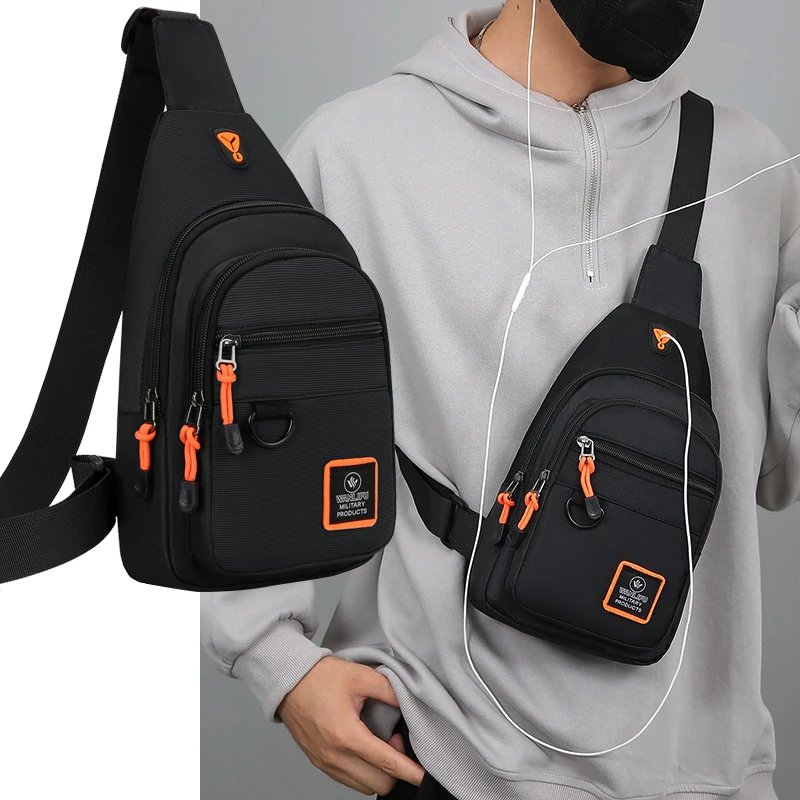 NEW Men's Chest Bag Men's Leis - Cycling Commute Bag 评论和价格
