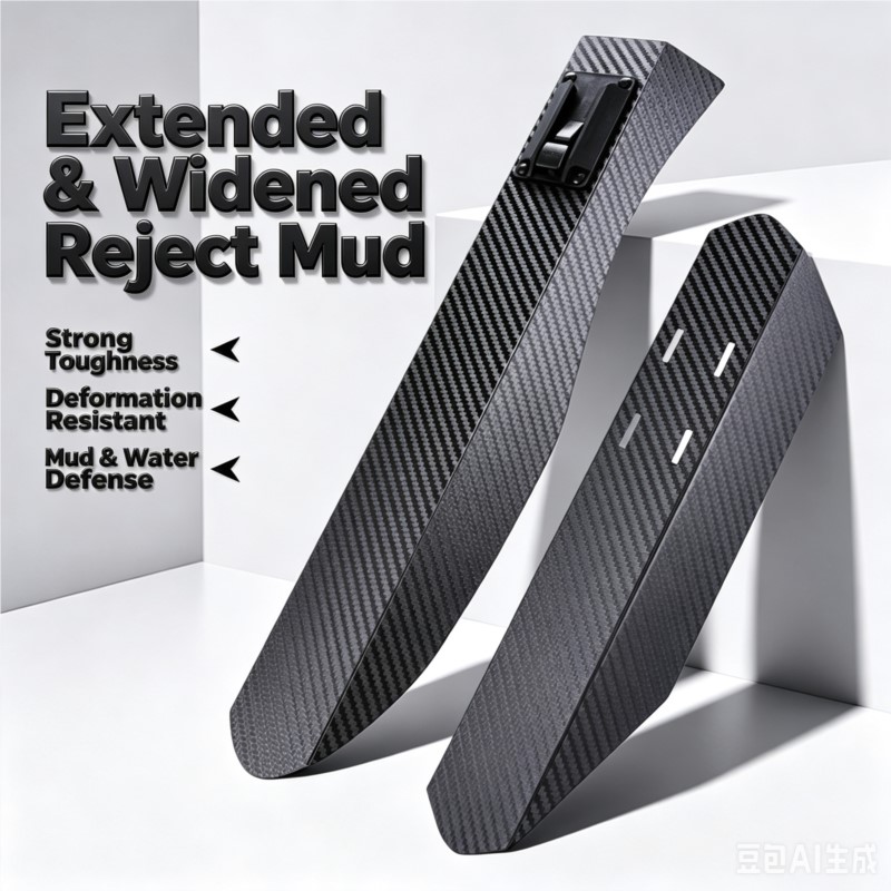 Extended Wide Adjustable Bike  - Fender Mudguard Set 评论和价格
