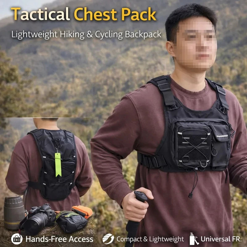 ​High-Quality Tactical Vest Ch - Reflective Vest Cycling 评论和价格