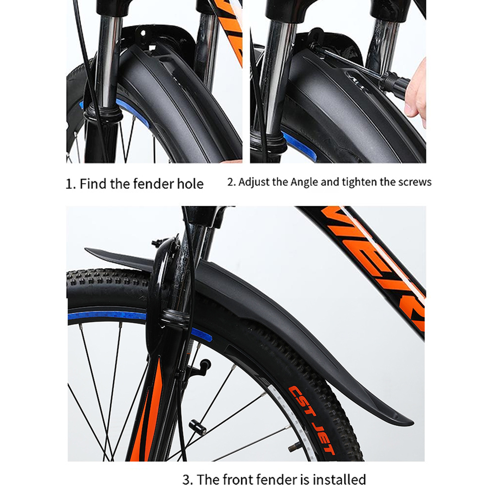 Mountain Bike Fender Set MTB 2 - Fender Mudguard Set 评论和价格