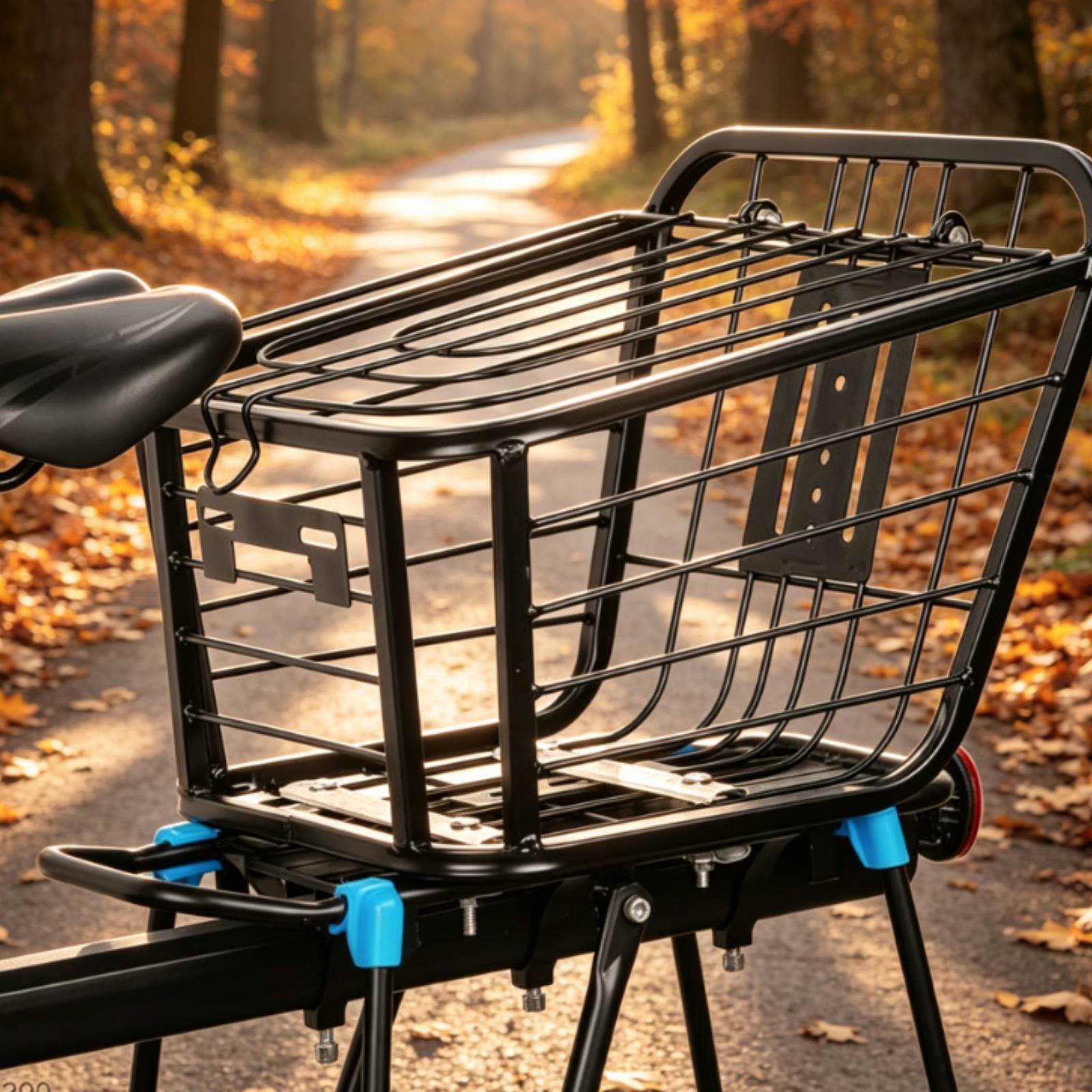 Folding Rear Bike Basket Folda - Cycling For Commute 评论和价格