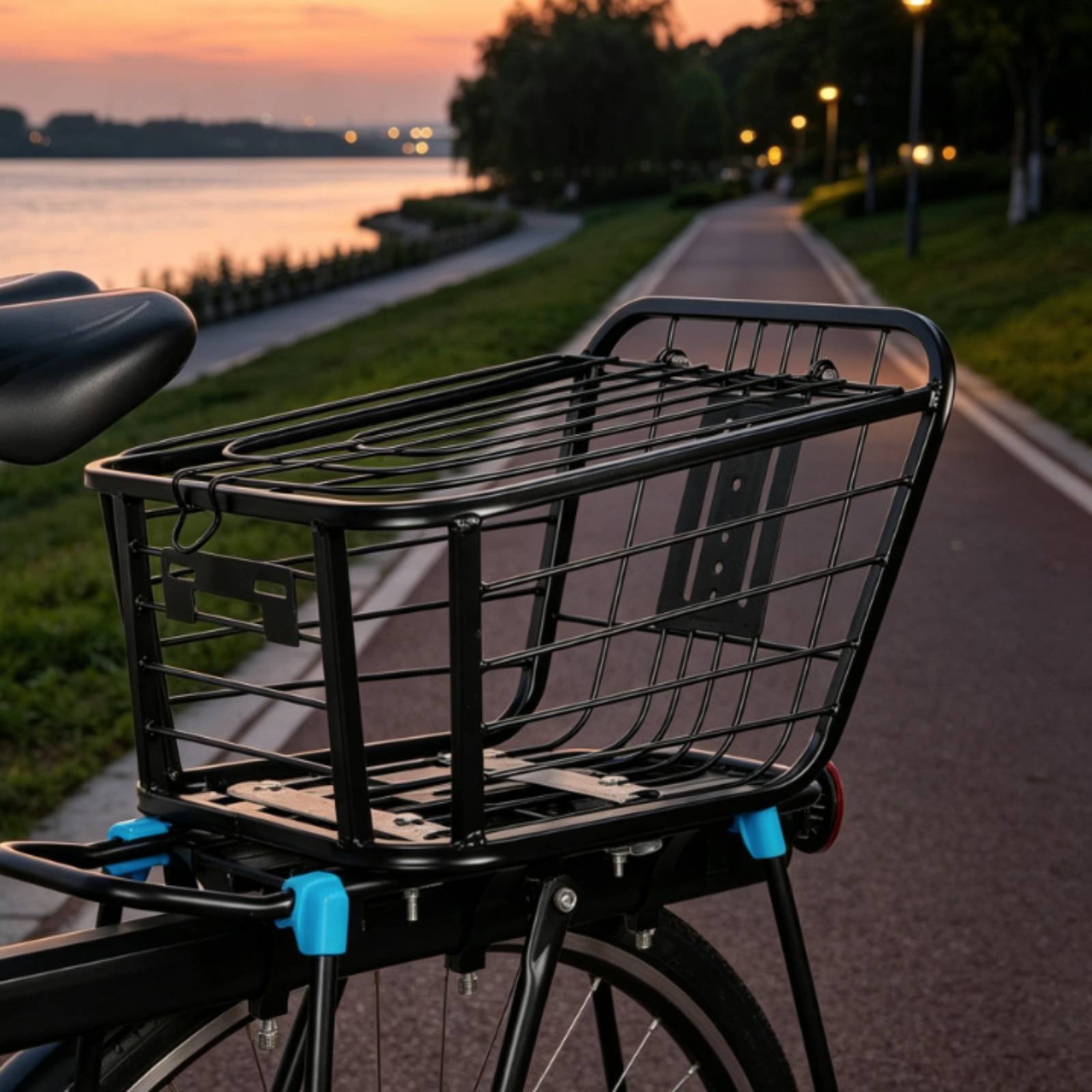 Folding Rear Bike Basket Folda - Cycling For Commute 评论和价格