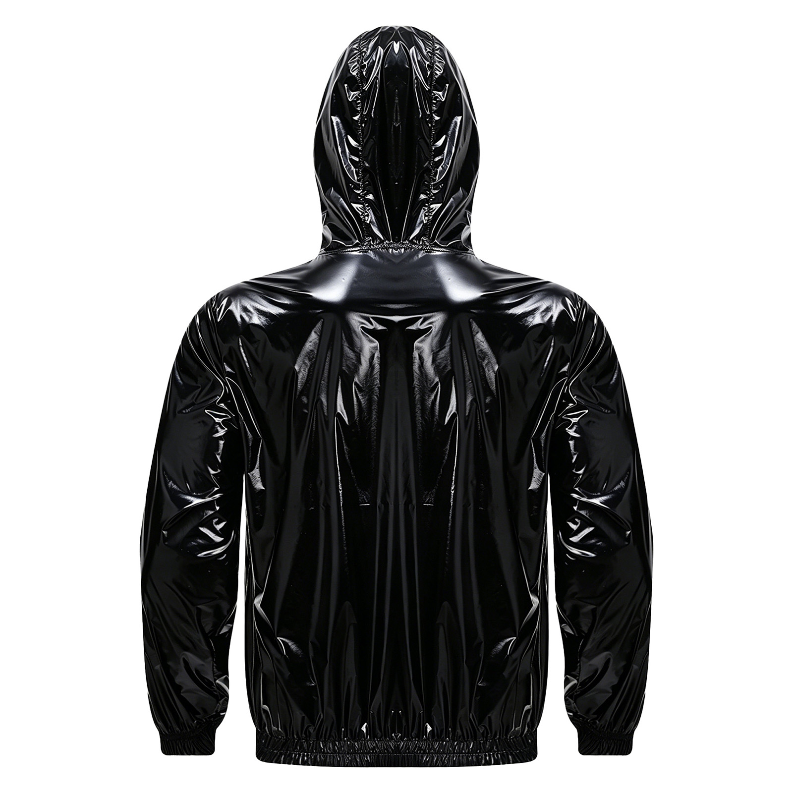 Mens Waterproof Hooded Jacket  - Cycling Rain Jacket Commute 评论和价格
