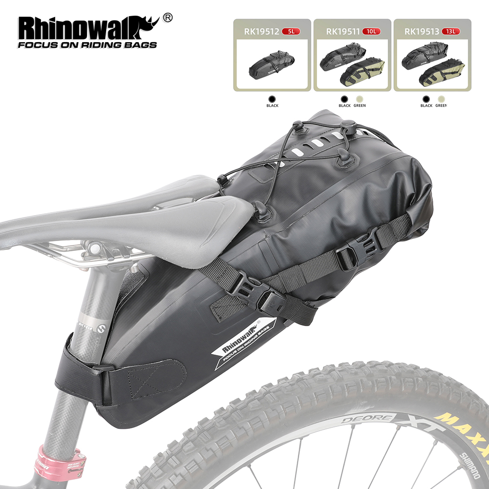 Rhinowalk Bicycle Saddle Bag 5 - Cycling Commute Bag 评论和价格