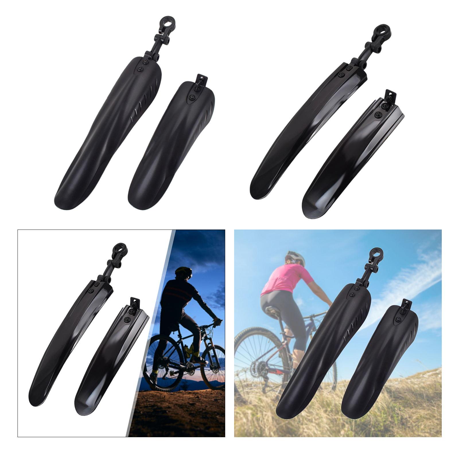 2Pcs Bike Fender Set Extended  - Fender Mudguard Set 评论和价格