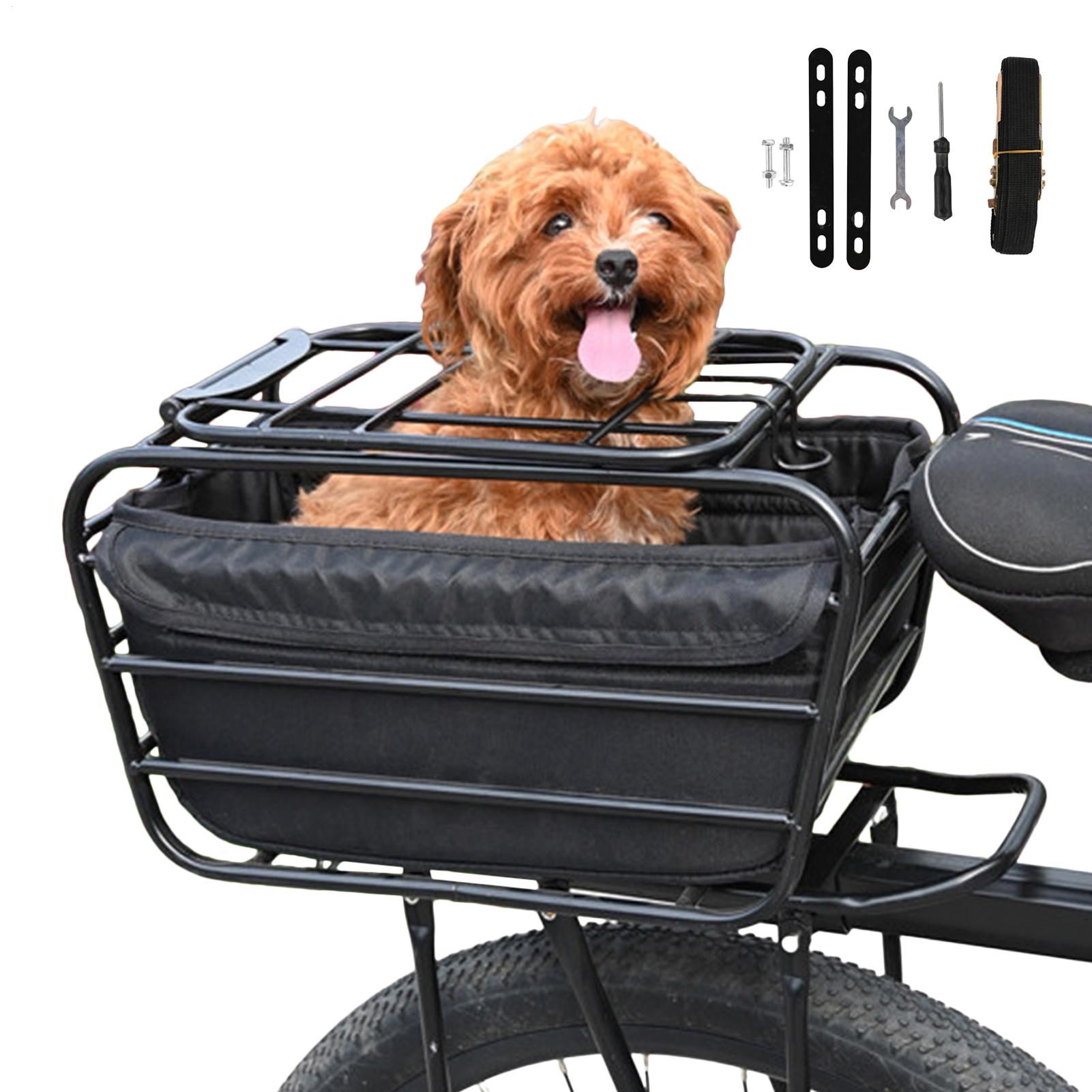 Bike Rear Basket Heavy Duty bi - Cycling For Commute 评论和价格