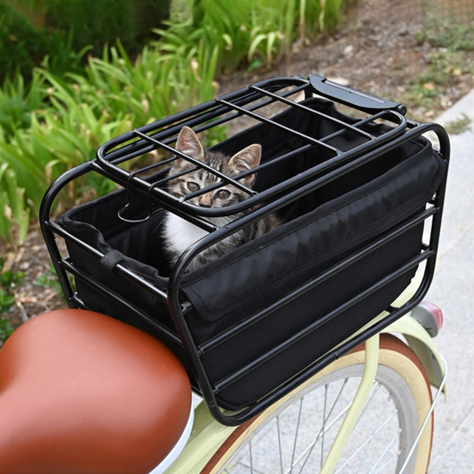 Bike Rear Basket Heavy Duty bi - Cycling For Commute 评论和价格