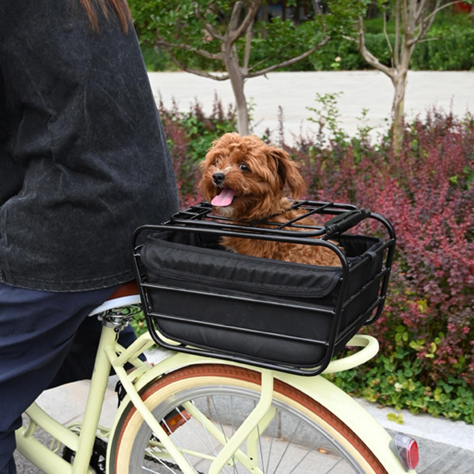 Bike Rear Basket Heavy Duty bi - Cycling For Commute 评论和价格
