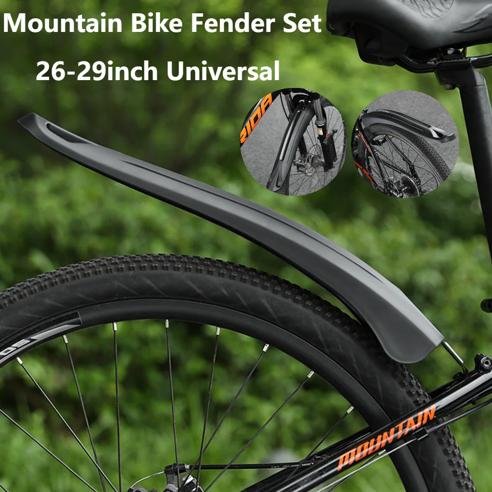 2pcs Bicycle Fender PP Soft Pl - Fender Mudguard Set 评论和价格