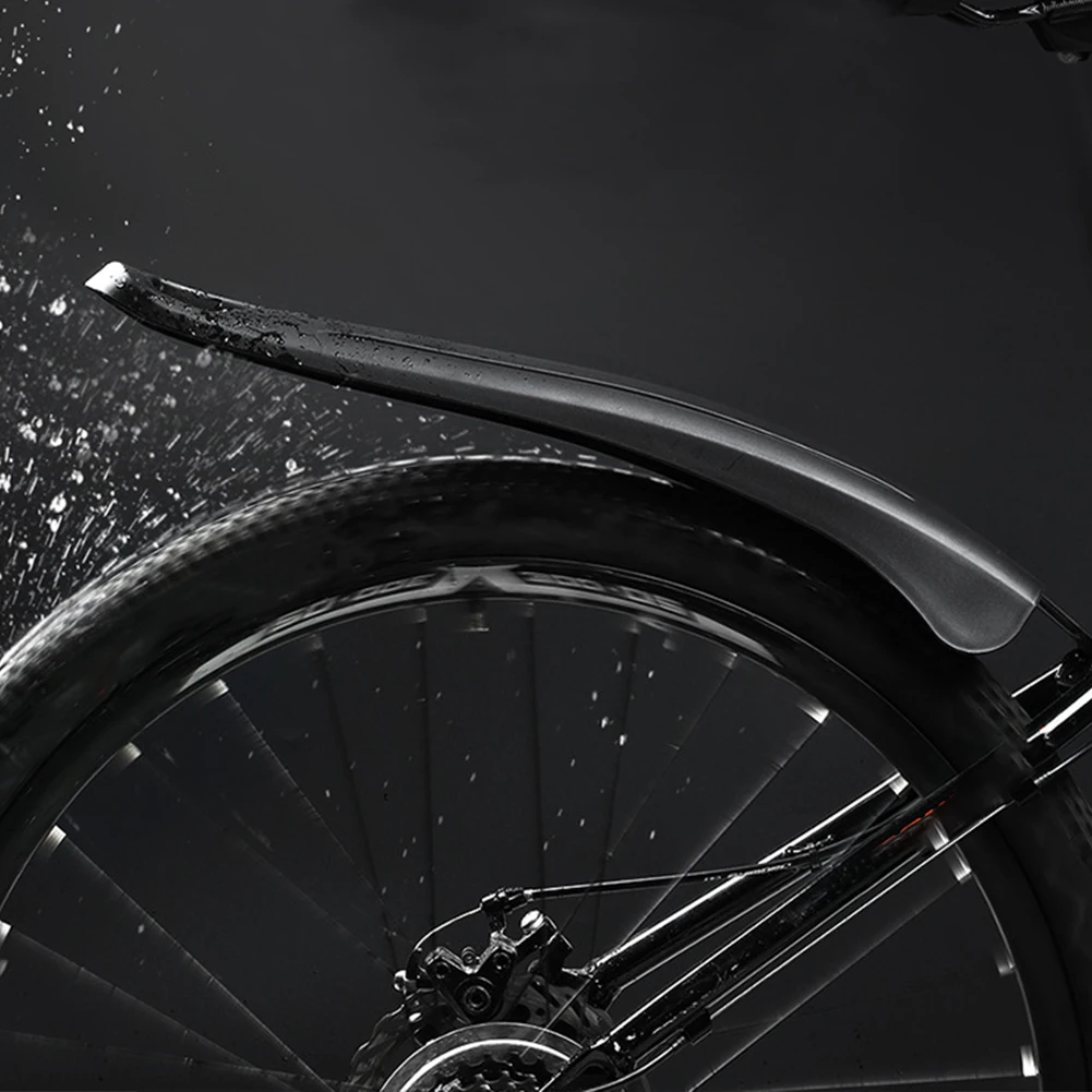 2pcs Bicycle Fender PP Soft Pl - Fender Mudguard Set 评论和价格