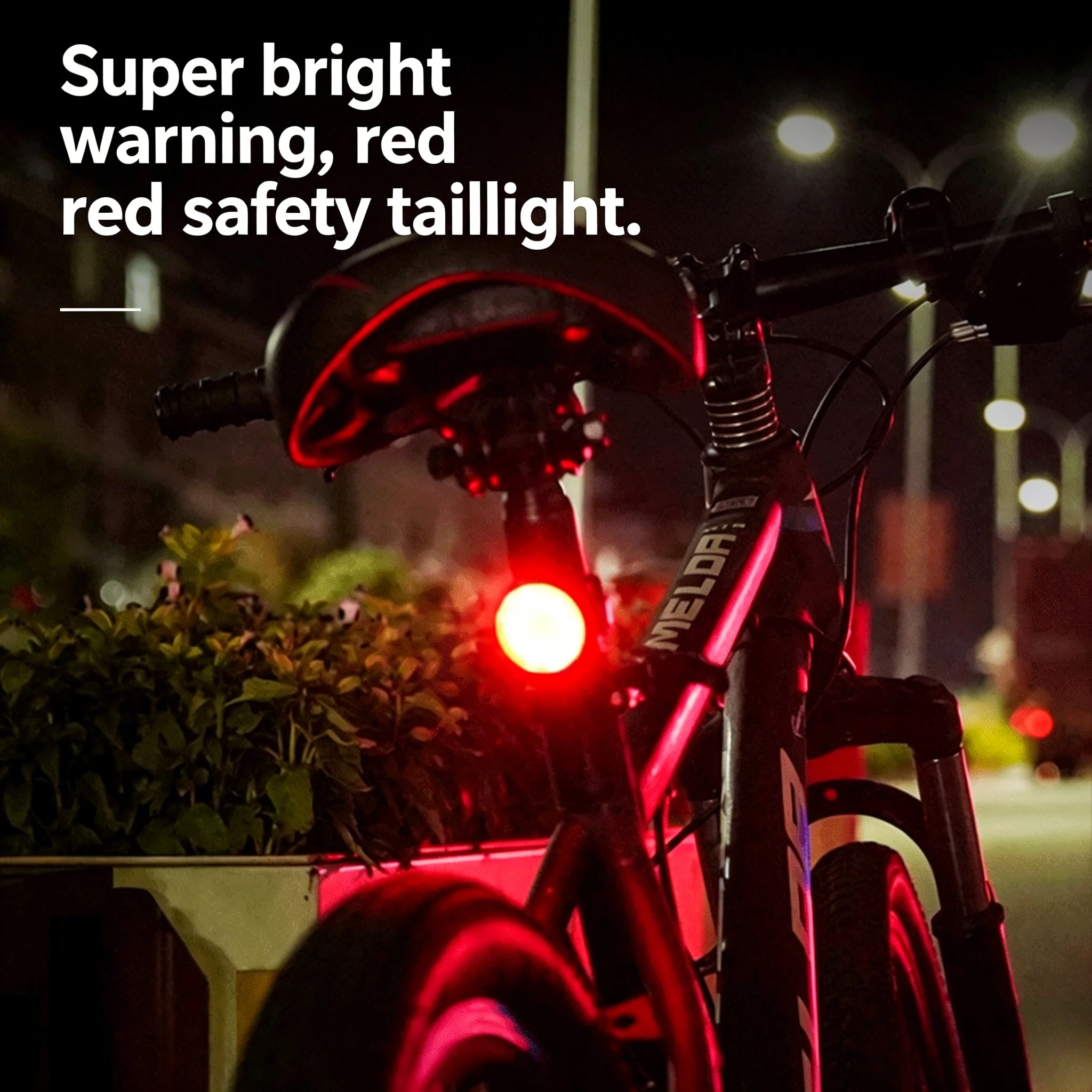USB Rechargeable Waterproof LE - Bike Light Front Rear 评论和价格