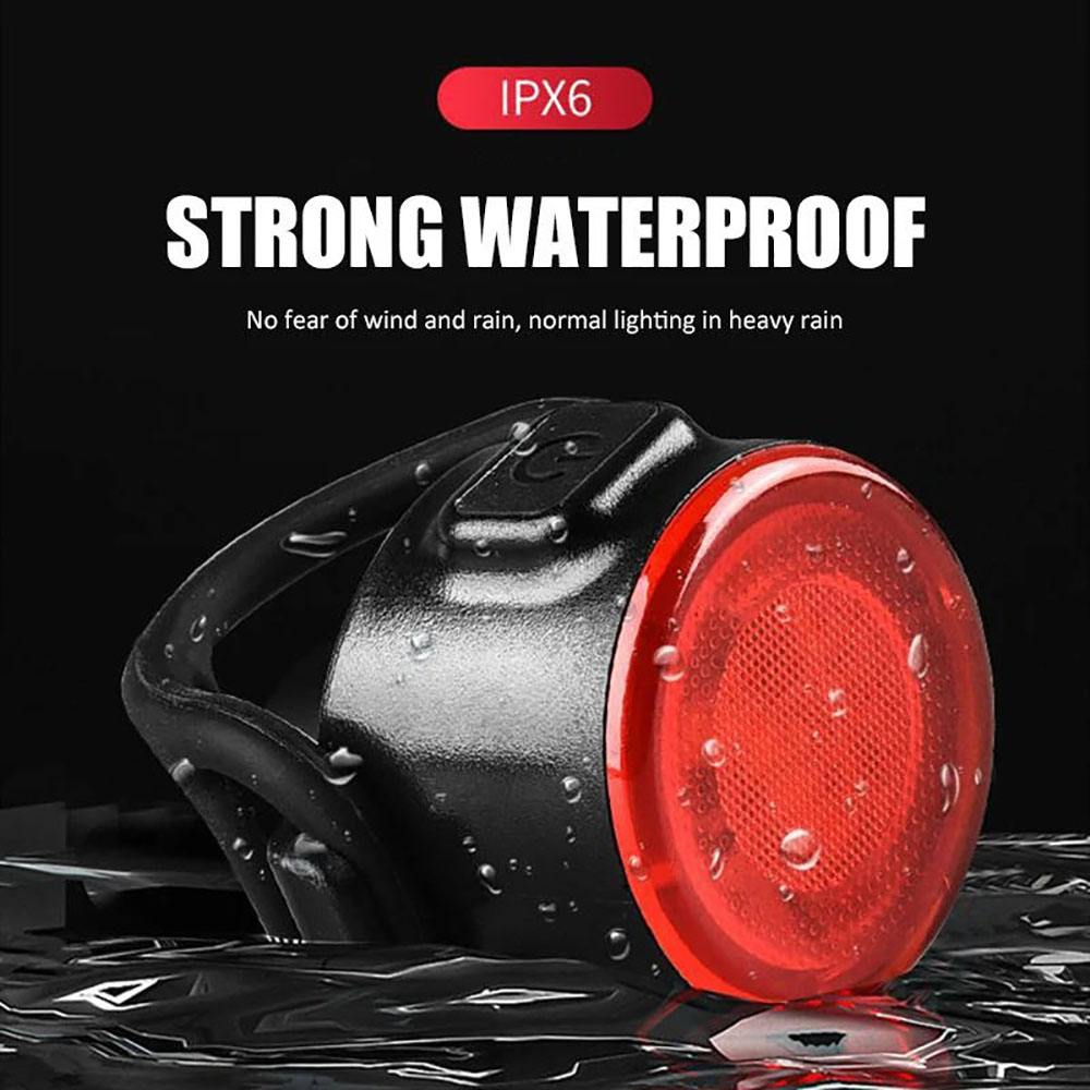 USB Rechargeable Waterproof LE - Bike Light Front Rear 评论和价格