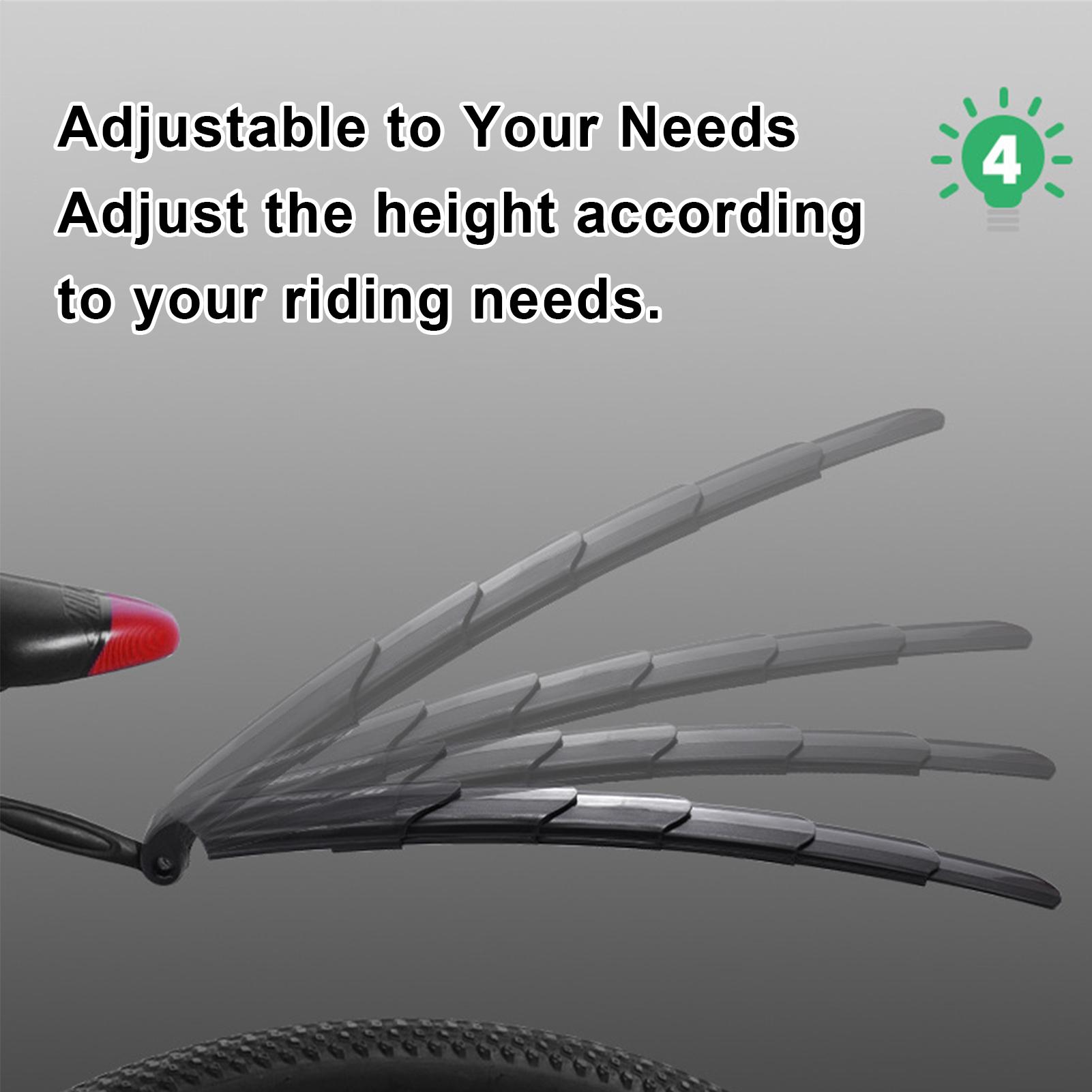 Bike Fenders Telescopic Bicycl - Commuting With Road Bike 评论和价格